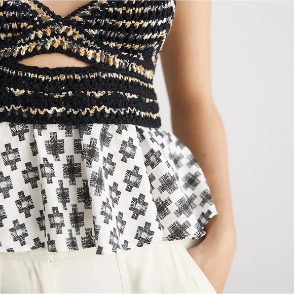 ANTHRO Freida Cotton Top - Picture 4 of 16